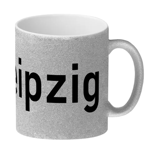 Weiße Tasse Leipzig