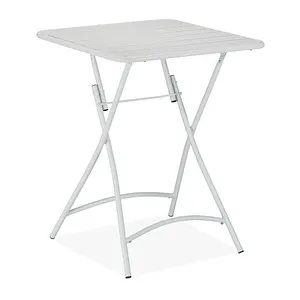 Balkontisch Klapptisch für Garten in weiß von Relaxdays
