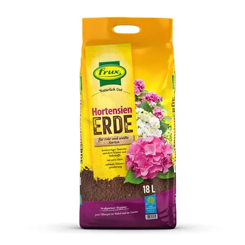 Frux Hortensienerde für rote & weiße Sorten, 18l