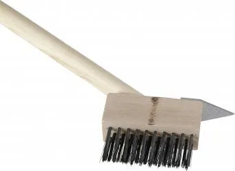 Unkraut-Fugenbürste, mit Kratzer