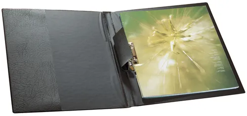 DURABLE Klemmhebel Mappe DIN A4 Kunststoff schwarz