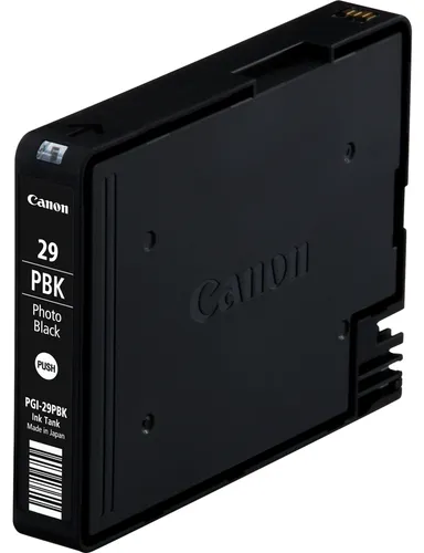 Original Canon Tintenpatrone PGI-29PBK photo-schwarz 4869B001 - Hohe Kapazität für bis zu 1.300 Seiten, ideal für Pixma Pro 1 und Pro9000
