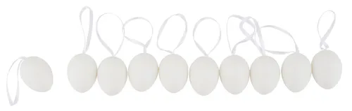 Deko Ei Weiß