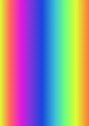 Baier & Schneider Transparent-Papier Transparentpapier Regenbogen, 50x70cm, 115 g/qm, 1 Blatt