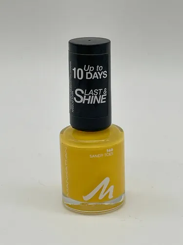 Manhattan Last & Shine Nagellack 560 Sandy Toes 8ml