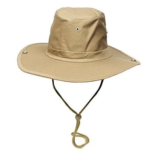 MFH Rangerhut mit Druckknöpfen (Khaki/XL)