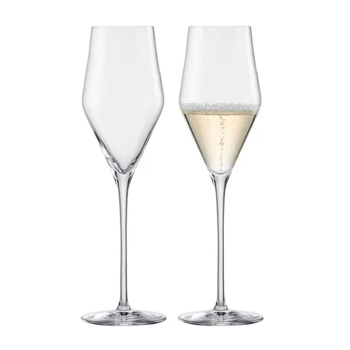 Eisch Sky Crystal Champagnerglas mit Sensis Plus Technologie - Rotweingläser der Eisch Sky Collection, 2er Set aus bleifreiem Kristallglas, spülmaschinenfest und mit innovativer Sensis Plus Belüftung für volles Weinpotenzial.