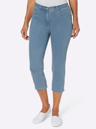 Sieh an! Jeansshorts 3/4-Jeans leicht vertieft
