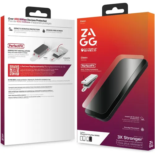 Produktbild Zagg Glass+ (1 Stk., Apple iPhone 17 Pro Max) (200118703)