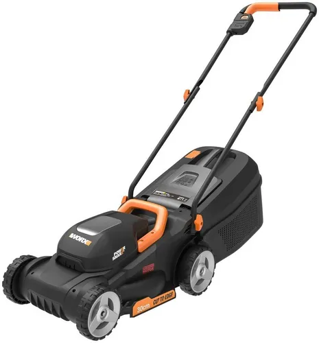 WORX WG730E 20V Akku Rasenmäher in schwarz von Worx