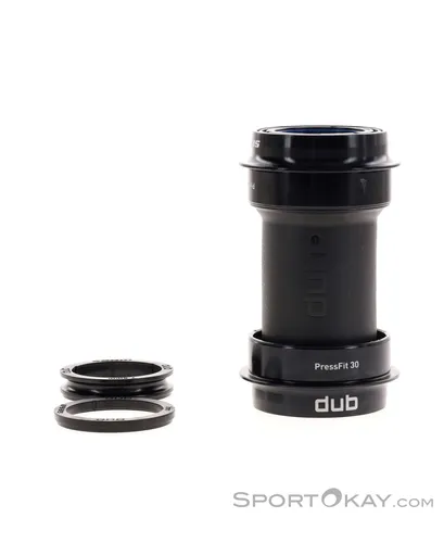 SRAM Fahrradkurbel DUB PressFit30 - Fahrradkurbeln mit innovativem DUB Innenlager für verbesserte Stabilität und Leistung beim Radfahren.