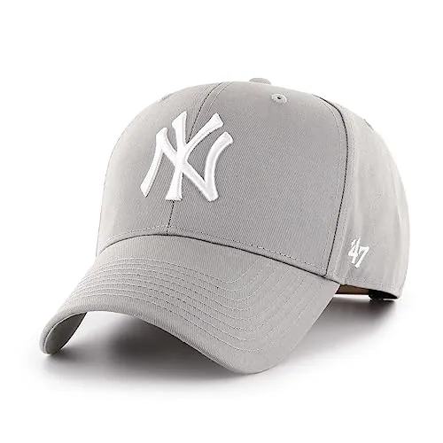 '47 New York Yankees Grey MLB Most Value P. Kids Snapback Cap - Hüte, Kappen & Mützen für Baseball-Fans, verstellbare Snapback-Kappe für perfekten Sitz und stylischen Look