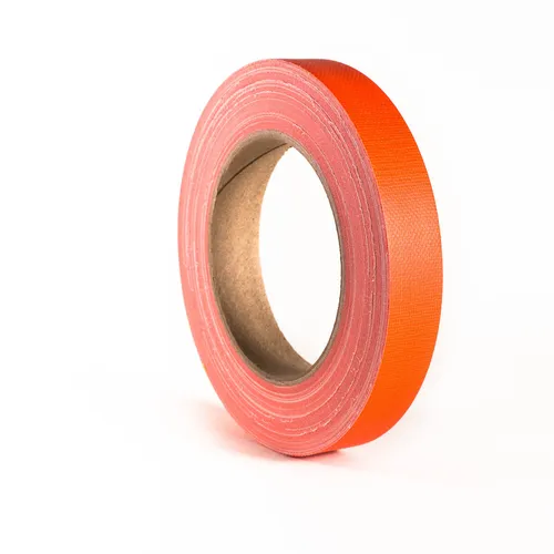 Gewebeband Panzerband Panzertape Klebeband Gaffa Neonorange 19mm x 25m