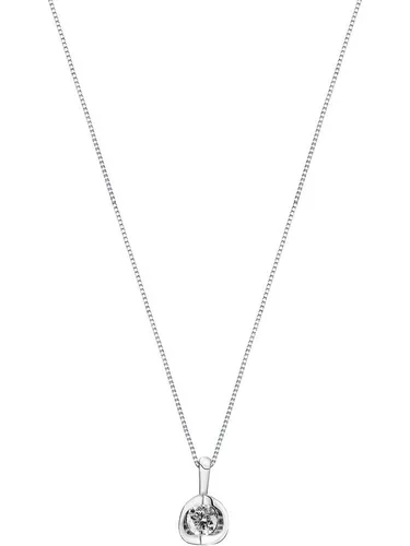CHRIST Damen-Kette 585er Weißgold mit Diamant von Christ
