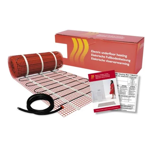 Riberger Elektrische Fußbodenheizung 3 m2 Paket – 450 W für wohlige Wärme