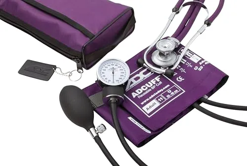 ADC Pro's Combo II SR Taschen-Aneroid-Set für Erwachsene