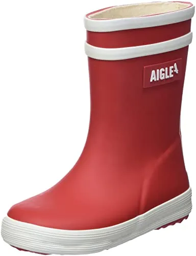 Aigle Gummistiefel BABY FLAC 2 in Rot, Größe 20 - Babyschuhe: Robuste und wasserfeste Gummistiefel für kleine Abenteurer, ideal für Regenwetter und draußen spielen.