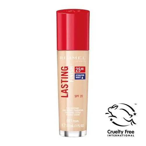Rimmel Lasting Finish 25HR SPF20 długotrwały podkład do twarzy 001 3616301235972
