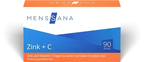 Zink+c Menssana Lutschtabletten 90 St von MensSana