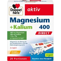 Doppelherz Magnesium + Kalium Direct 20 ST von Queisser Pharma