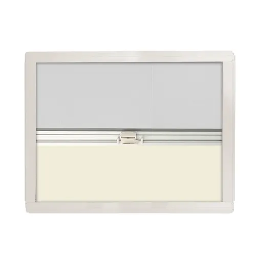 Verdunklungsrollo Insektenschutz Kassettenrollo 80x65cm Grau - Fensterjalousien, -vorhänge & -abdeckungen - Kombiniert Verdunkelung und effektiven Insektenschutz, ideal für Wohnmobile und Wohnwagen.