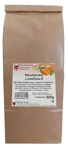 Räucherteufel Buchenmehl-Landrauch 1-8mm, 500g