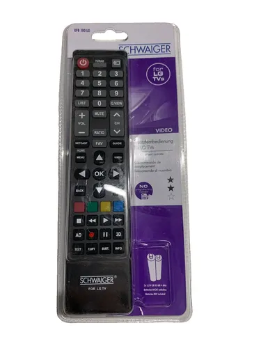 Schwaiger Ersatzfernbedienung für LG TVs