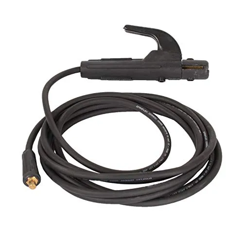 WELDINGER Hi-Flex Kupfer-Schweißkabel 16 mm² gummiummantelt 4 m - Hochwertiges Kupfer-Schweißkabel mit gummiummantelter Flexibilität und Elektrodenhalter für zuverlässigen Einsatz bis 200A. Ideal für präzises Schweißen im Handwerk und Industrie.
