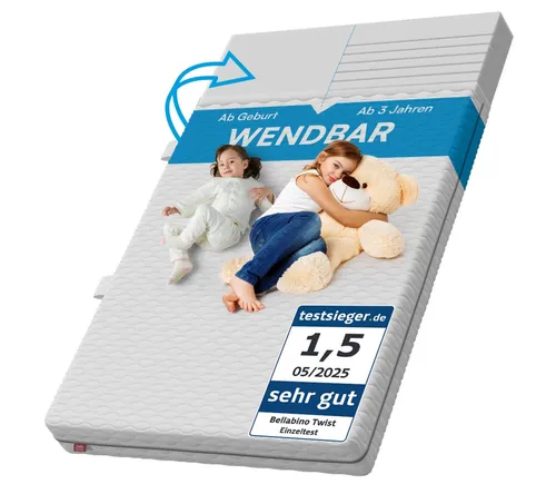 Bellabino Kindermatratze Twist 140x200 von Bellabino