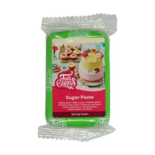 FunCakes Fondant Spring Green - 250g von Tortenbilddruckerei