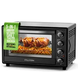 Stillstern Minibackofen 45L mit Umluft und Antihaftbeschichtung
