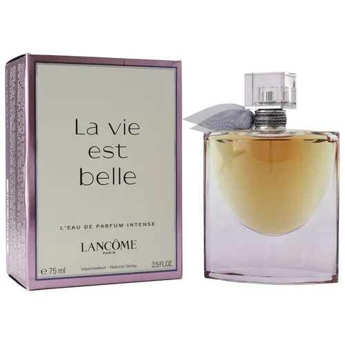 LANCOME La vie est Belle L'Eau de Parfum Intense Spray 75 ml - Eau de Parfum mit fruchtiger Birne und spritziger Bergamotte, kombiniert mit blumigen Noten von Jasmin und Iris. Ein warmer, langanhaltender Duft mit Haselnusscreme-Akkord für besondere Momente.
