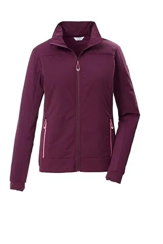 Killtec Damen Leichte Isolationsjacke mit Stehkragen KOS 21 WMN JCKT, weintraube, 36, 43787-000