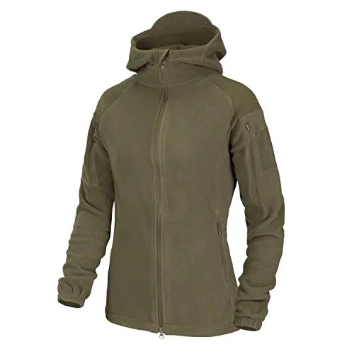 Helikon-Tex Women's CUMULUS Heavy Fleece Jacket - Taiga Green - Outdoor Fleecejacken für Damen, ideal für kalte Temperaturen und starken Wind, mit hervorragendem Feuchtigkeitsmanagement und verstellbarem Saum für optimale Passform.
