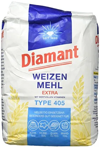 Diamant Weizenmehl Extra Typ 405, 2.5 kg