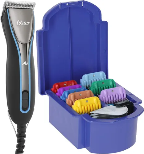 OSTER A6 COMFORT 3-SPEED SCHERMASCHINE ROSTFREIER AUFSTECKKAMM-SET 3 - 32 MM