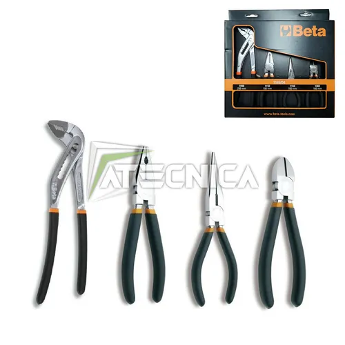 Set 4 Zangen beta 1169/D4 Universal Becchi Halbrund Schneidzangen Und Pappagal