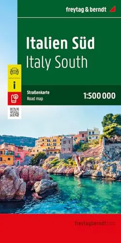 Italien Süd, Straßenkarte 1:500.000, freytag & berndt (freytag & berndt Auto + Freizeitkarten)