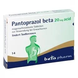 Pantoprazol beta 20mg acid