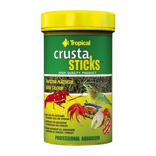 Tropical Crusta Sticks - 100 ml Futtersticks für Garnelen / Krebse