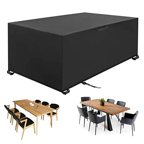 YISSVIC Schutzhülle für Gartenmöbel, 242 x 162 x 100 cm, 420D Oxford, wasserdicht, Winddicht, Regen, UV
