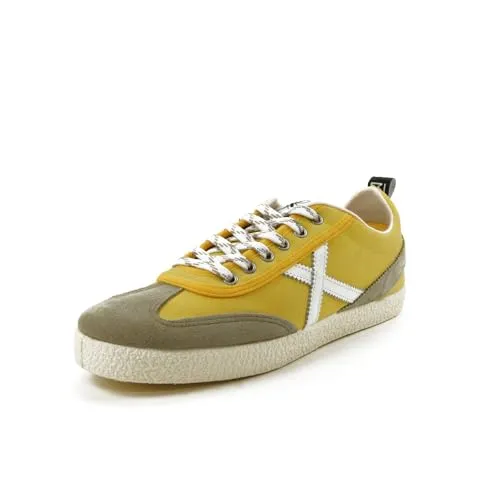 Munich Herren Volata 88 Sneaker, gelb, 39 EU - Herren-Sneaker aus hochwertigem Textil, sportlich-elegantes Design für optimalen Tragekomfort und Style.