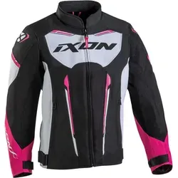 Ixon Striker Air L Kinder Motorrad Textiljacke in pink von Ixon