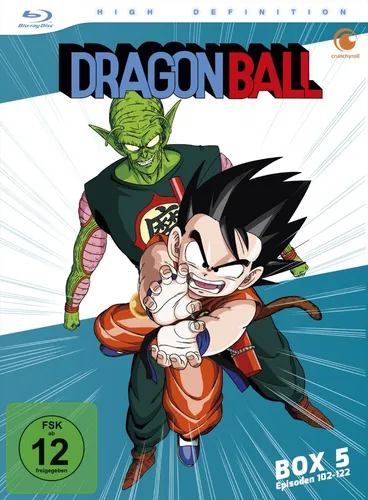 Dragonball - TV-Serie - Vol.5 - [Blu-ray] - Fantasy-Action-Serie, spannende Abenteuer und kultige Charaktere, freigegeben ab 12 Jahren.