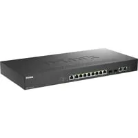 D-LINK Switch 8MG 2XG 2SFP+ PoE+240W - Switch u. Bridges – Leistungsstarker L2+ Switch mit 240W PoE+ und flexiblen 10G Ports für optimale Netzwerkgeschwindigkeit und Energieeffizienz.