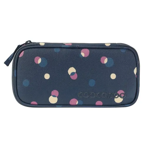 coocazoo Mäppchen Bubble Dreams - Blaues Federmäppchen mit viel Stauraum, Fächern für Stundenplan und Zubehör, nachhaltig aus recycelten Materialien