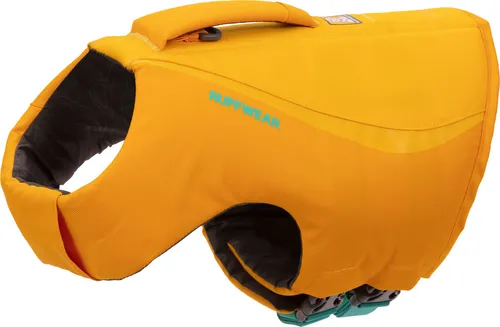 Ruffwear Float Coat Hundejacke - X-Large Schwimmweste für Hunde, Auftrieb und Sicherheit beim Wassersport in Wave Orange