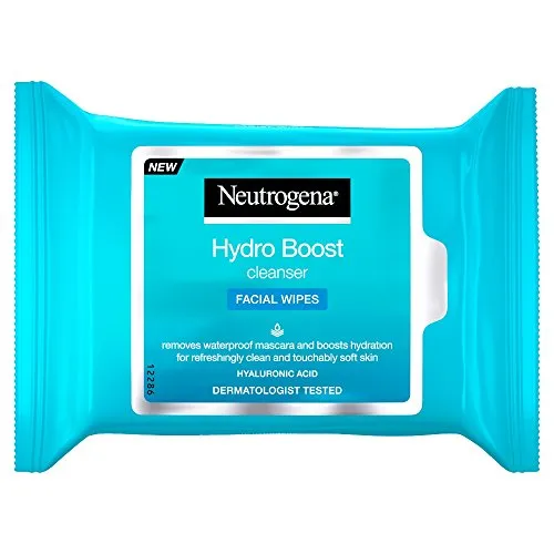 Neutrogena Hydro Boost Cleansing Facial Wipes 25s, 150 g
