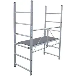 Krause Klappgerüst CORDA 2,80 m - Gerüst für professionelle Anwendungen, klappbar und platzsparend, ideal für Handwerker und Heimwerker.