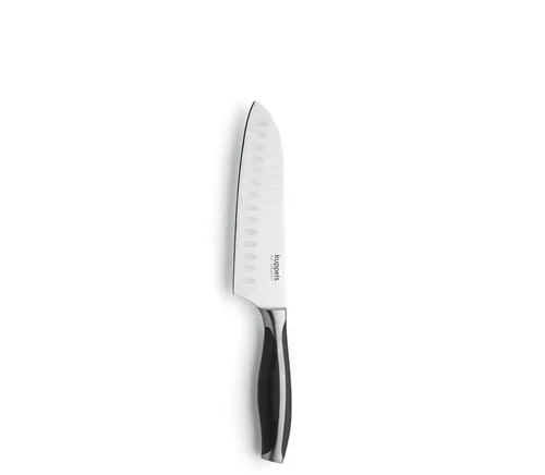 Kuppels Santokumesser CHEF, Klingenstahl 50CrMoV15 – extrem scharf und vielseitig - Santokumesser für Gemüse, Fisch und Fleisch, mit extrem scharfer Klinge für müheloses Schneiden. Ergonomisches Design mit durchgehendem Erl für optimale Handhabung.
